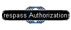 Trespass Authorizations
